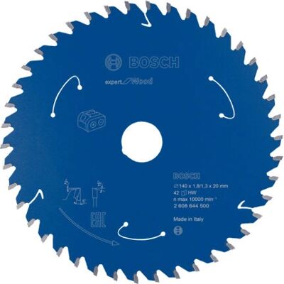 Bosch MicroteQ Kreissägeblatt - Holz - 42 Zähne - 14cm Bosch MicroteQ Kreissägeblatt - Holz - 42 Zähne - 14cm