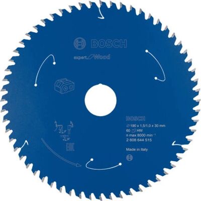 Bosch Cirkelsågblad 190mm - För Trä Bosch Cirkelsågblad 190mm - För Trä