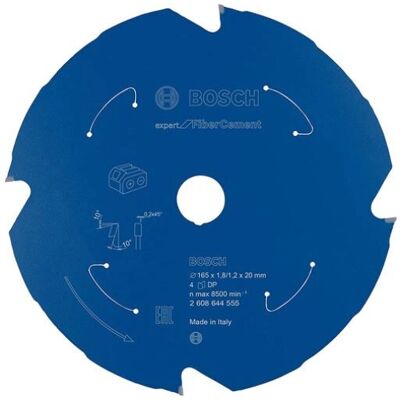 Lama circolare Bosch 165mm - Utensile per taglio fibrocemento Lama circolare Bosch 165mm - Utensile per taglio fibrocemento