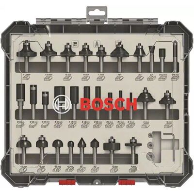 Bosch 2 607 017 475 Jeu de fraises - 30 pcs Bosch 2 607 017 475 Jeu de fraises - 30 pcs