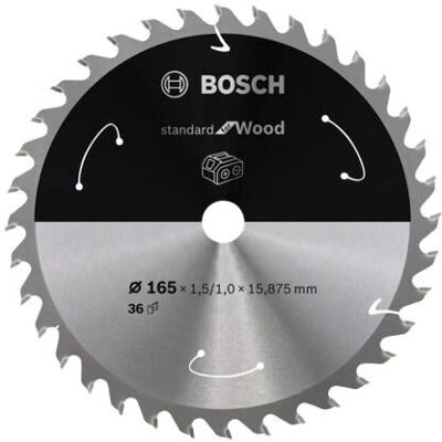 Bosch 165mm Kreissägeblatt - Holz - 36 Zähne Bosch 165mm Kreissägeblatt - Holz - 36 Zähne