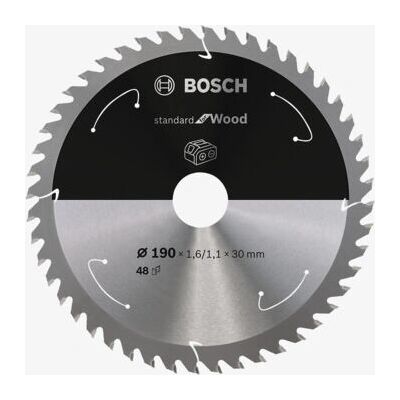 Lama di sega circolare Bosch 190 mm - Legno, 48 denti Lama di sega circolare Bosch 190 mm - Legno, 48 denti