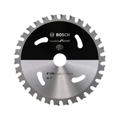 Bosch Modello 2608837747 Lama di sega circolare per acciaio - 140mm, 30T Bosch Modello 2608837747 Lama di sega circolare per acciaio - 140mm, 30T