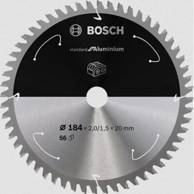 Bosch 2 608 837 768 Kreissägeblatt - Aluminium - 184mm Bosch 2 608 837 768 Kreissägeblatt - Aluminium - 184mm