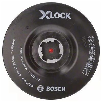 Akcesoria Bosch 2608601722 - Podkładka wspierająca - 125mm - X-LOCK Akcesoria Bosch 2608601722 - Podkładka wspierająca - 125mm - X-LOCK