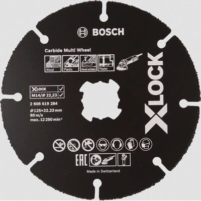 Bosch 2608619284 Winkelschleifer Zubehör - Trennscheibe Bosch 2608619284 Winkelschleifer Zubehör - Trennscheibe