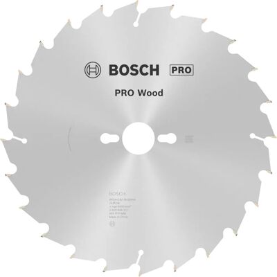 Bosch Cirkelzaagblad - 24T, 254mm, ATB - Houtzaagtool Bosch Cirkelzaagblad - 24T, 254mm, ATB - Houtzaagtool