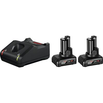 Conjunto de Batería y Cargador Bosch - 12V 6.0Ah Li-Ion, Cargador Rápido, Compatible con Herramientas Profesionales Conjunto de Batería y Cargador Bosch - 12V 6.0Ah Li-Ion, Cargador Rápido, Compatible con Herramientas Profesionales