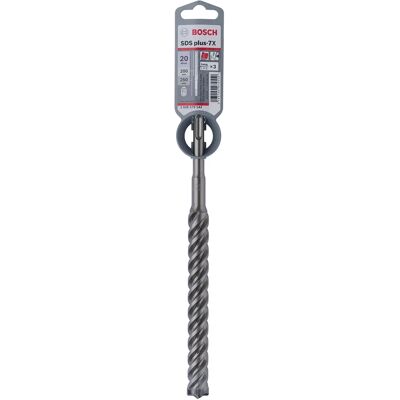Punta per martello Bosch SDS-Plus 7X - Calcestruzzo rinforzato Punta per martello Bosch SDS-Plus 7X - Calcestruzzo rinforzato