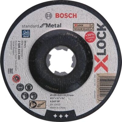 Bosch 2608619366 Metallschleifscheibe X-LOCK - Winkelschleifer Zubehör Bosch 2608619366 Metallschleifscheibe X-LOCK - Winkelschleifer Zubehör