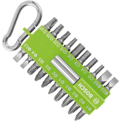Bosch Set di 21 Pezzi Bit di Avvitamento con Supporto Universale - Screwdriver Set Bosch Set di 21 Pezzi Bit di Avvitamento con Supporto Universale - Screwdriver Set