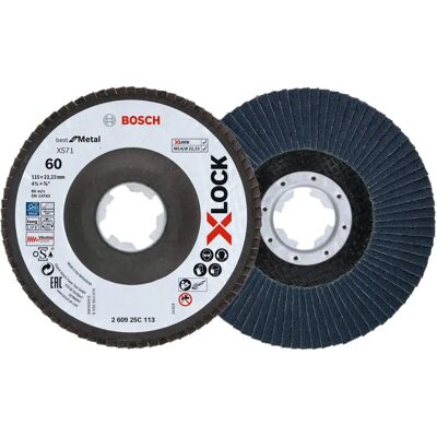 Bosch 260925C113 Conjunto de Discos de Lixamento - K60, 115mm Bosch 260925C113 Conjunto de Discos de Lixamento - K60, 115mm