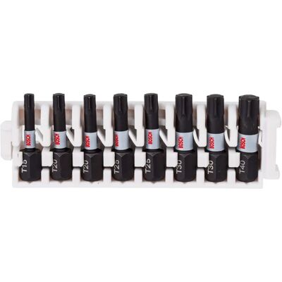 Zestaw 8 końcówek do wkrętarek Impact Control Bosch Professional Zestaw 8 końcówek do wkrętarek Impact Control Bosch Professional