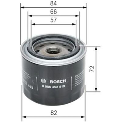 Bosch 1560187201000 - Ölfilter für Daihatsu, Ford, Opel, Suzuki, DAEWOO Bosch 1560187201000 - Ölfilter für Daihatsu, Ford, Opel, Suzuki, DAEWOO