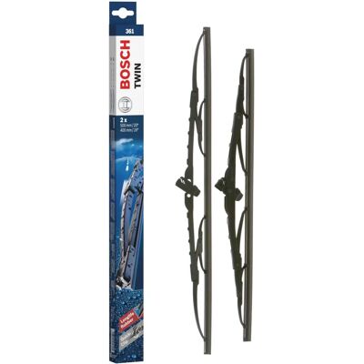 Bosch Balai d'essuie-glace Twin 361 - Avant - Jeu de balais Bosch Balai d'essuie-glace Twin 361 - Avant - Jeu de balais