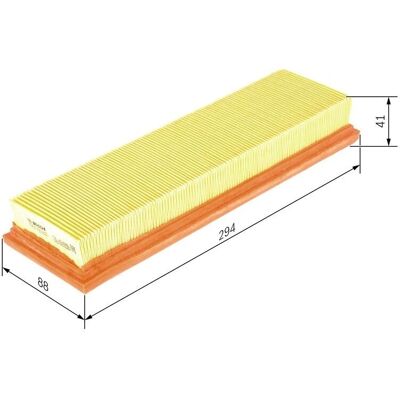 Filtru de aer BOSCH 1 457 433 623 - Renault Clio Twingo Rapid Filtru de aer BOSCH 1 457 433 623 - Renault Clio Twingo Rapid