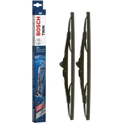 Bosch Windshield Wiper Blade - Front, Compatible with VW, Mercedes, Ford, Porsche Bosch Windshield Wiper Blade - Front, Compatible with VW, Mercedes, Ford, Porsche