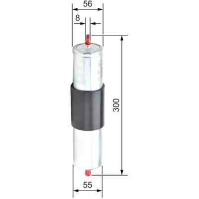 Bosch Polttoainefiltteri - E46, E39, E36, E38, E34, E31 Bosch Polttoainefiltteri - E46, E39, E36, E38, E34, E31