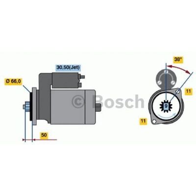 Bosch Anlasser - Motorstart für VW Polo, Lupo, Audi A2, Seat Arosa Bosch Anlasser - Motorstart für VW Polo, Lupo, Audi A2, Seat Arosa