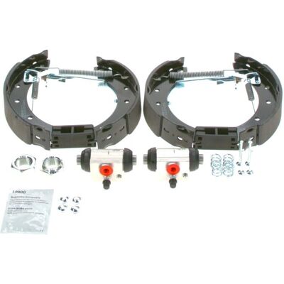 Kit de frâne Bosch Peugeot 206 - Tambur cu cilindru de roată Kit de frâne Bosch Peugeot 206 - Tambur cu cilindru de roată