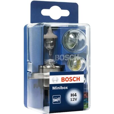 Kit di lampadine Bosch Minibox H4 - Lampadine auto Kit di lampadine Bosch Minibox H4 - Lampadine auto