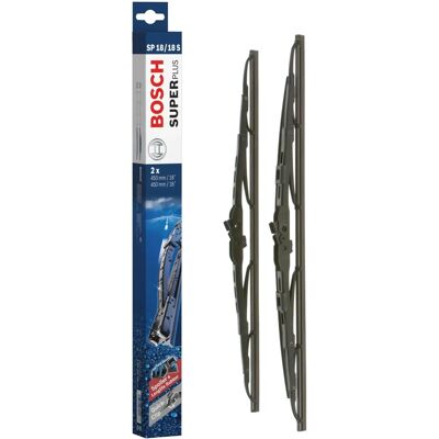 Bosch SP18/18S Wischerblätter Set - Hochwertig Fahrzeug spezifisch Bosch SP18/18S Wischerblätter Set - Hochwertig Fahrzeug spezifisch