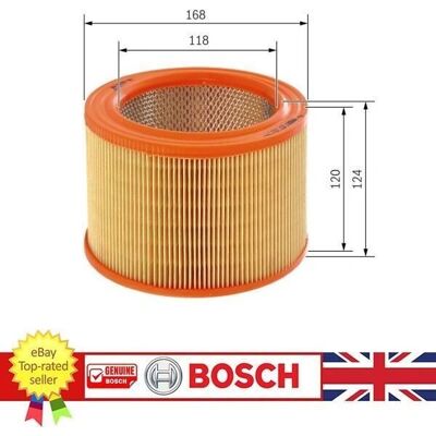 Bosch 124 168 Luftfilter - Kassetter för Peugeot, Citroën Bosch 124 168 Luftfilter - Kassetter för Peugeot, Citroën