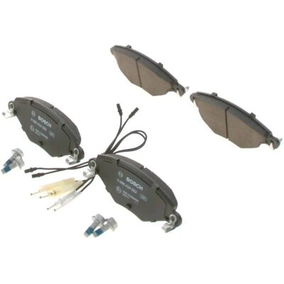 Bosch Bremsbeläge Satz - Verschleißanzeiger, Low-Metallic - Vorderseite Bosch Bremsbeläge Satz - Verschleißanzeiger, Low-Metallic - Vorderseite