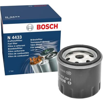 Bosch 1457434433 Polttoaine Suodatin - Spin-on, 76mm halkaisija, M 16 x 1,5 kierteen, 73mm korkeus Bosch 1457434433 Polttoaine Suodatin - Spin-on, 76mm halkaisija, M 16 x 1,5 kierteen, 73mm korkeus