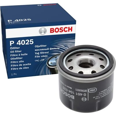 Bosch Ölfilter 0451104025 - Ölfilter für Renault Clio 3, 4, Twingo 1, 2 Bosch Ölfilter 0451104025 - Ölfilter für Renault Clio 3, 4, Twingo 1, 2
