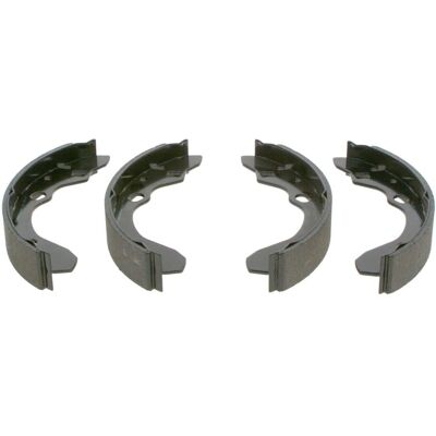 BOSCH 0 986 487 417 Bremsbackensatz für Mazda 323, MX-3, Familia BOSCH 0 986 487 417 Bremsbackensatz für Mazda 323, MX-3, Familia