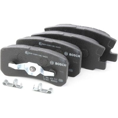 Bosch Brake Pads - Model 68020256AA - Low-Metallic, Fits Peugeot & Mitsubishi Bosch Brake Pads - Model 68020256AA - Low-Metallic, Fits Peugeot & Mitsubishi