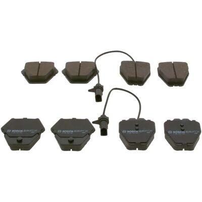 Bosch Bremsbeläge - Modell 0 986 424 690 - Vorderseite, Low-Metallic, mit Verschleißsensor Bosch Bremsbeläge - Modell 0 986 424 690 - Vorderseite, Low-Metallic, mit Verschleißsensor
