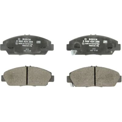 Bosch Jarrupalat Honda Accord V Prel IV V 2.0 - Low-Metallic, Vaurioilmaisin, 137.8mm Bosch Jarrupalat Honda Accord V Prel IV V 2.0 - Low-Metallic, Vaurioilmaisin, 137.8mm