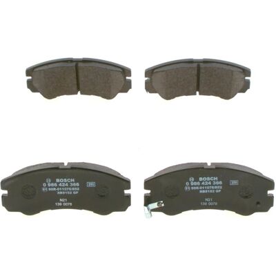 Placute de frana Bosch - Opel Monterey B, Frontera A Sport - Indicator de uzură, Low-Metallic Placute de frana Bosch - Opel Monterey B, Frontera A Sport - Indicator de uzură, Low-Metallic