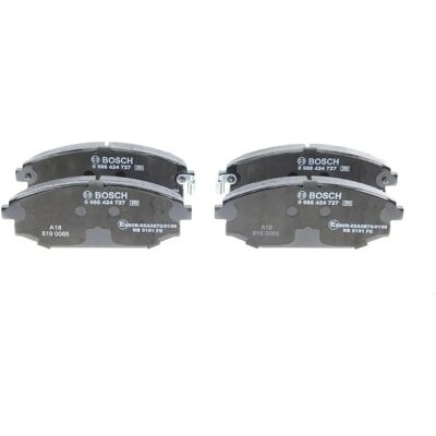 Bosch S2000100 Bremsbeläge - Verschleißwarnung, Low-Metallic Bosch S2000100 Bremsbeläge - Verschleißwarnung, Low-Metallic