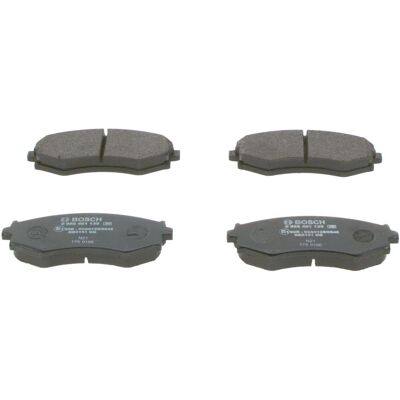 Bosch Maxima Plăcuțe de frână - Low-Metallic, Anti-zgomot Bosch Maxima Plăcuțe de frână - Low-Metallic, Anti-zgomot