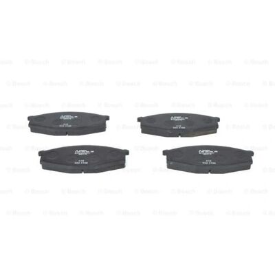 Bosch Plăcuțe de frână Nissan - Față - Cu metal scăzut - 20863 Bosch Plăcuțe de frână Nissan - Față - Cu metal scăzut - 20863