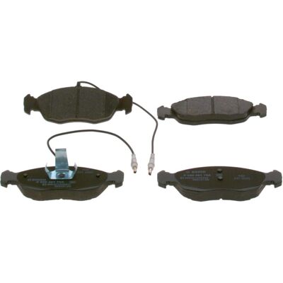 Bosch Bremsbeläge - Modell 0986461764 - Mit Verschleißsensor, Low-Metallic, für ATE-System Bosch Bremsbeläge - Modell 0986461764 - Mit Verschleißsensor, Low-Metallic, für ATE-System