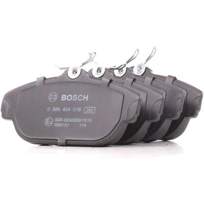 Bosch Volvo Jarrupalat - 18,2mm Low-Metallic Anti-Noise Shimsillä Bosch Volvo Jarrupalat - 18,2mm Low-Metallic Anti-Noise Shimsillä