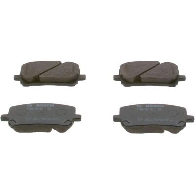 Bosch 0 986 424 761 Plaquettes de frein - Avant, Métallique faible, avec anti-bruit Bosch 0 986 424 761 Plaquettes de frein - Avant, Métallique faible, avec anti-bruit