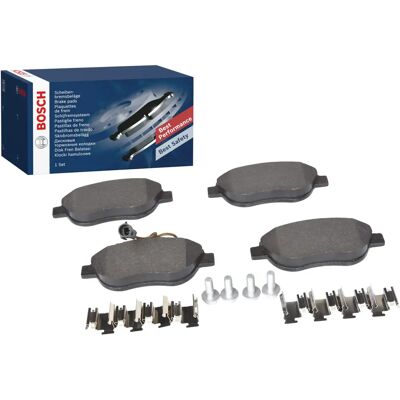 Bosch BP338 Plaquettes de Frein - Axe Avant - Certifié ECE-R90 - 1 Jeu de 4 Bosch BP338 Plaquettes de Frein - Axe Avant - Certifié ECE-R90 - 1 Jeu de 4