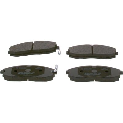 Bosch Bremsbeläge Satz - Low-Metallic mit Verschleißwarnung - Hyundai H-1 Bosch Bremsbeläge Satz - Low-Metallic mit Verschleißwarnung - Hyundai H-1