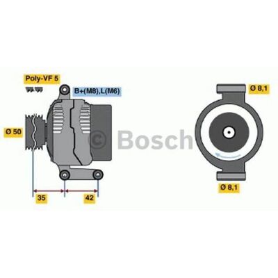 BOSCH Generator 0 986 045 181 - Generator BOSCH Generator 0 986 045 181 - Generator
