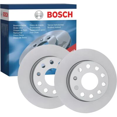Bosch Disque de Frein - 1K0615601AB - Plein - 255mm - ECE-R90 Bosch Disque de Frein - 1K0615601AB - Plein - 255mm - ECE-R90