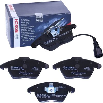 Bosch BP938 Bremsbeläge - Vorderachse - ECE-R90 Zertifiziert - 1 Satz mit 4 Belägen Bosch BP938 Bremsbeläge - Vorderachse - ECE-R90 Zertifiziert - 1 Satz mit 4 Belägen
