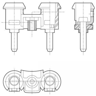 BOSCH 0 320 226 005 Cornetă de aer - Electric 115dB BOSCH 0 320 226 005 Cornetă de aer - Electric 115dB