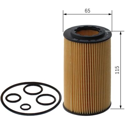 Filtro Olio Bosch 1457429263 per Mercedes-Benz W210, W211, W212, W221 - Filtro Olio Filtro Olio Bosch 1457429263 per Mercedes-Benz W210, W211, W212, W221 - Filtro Olio