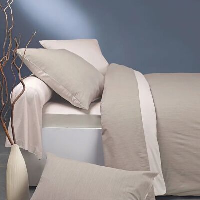 Sacco piumino bicolore in bambù Écorce di Origin - Biancheria da letto Sacco piumino bicolore in bambù Écorce di Origin - Biancheria da letto