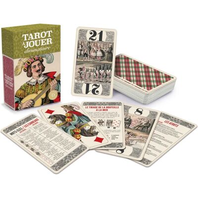 Éditions Dusserre 10040952 Jeu de Société - Deck de Tarot - Édition Française - Publicité Éditions Dusserre 10040952 Jeu de Société - Deck de Tarot - Édition Française - Publicité